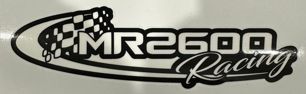 MR2600 Racing Logo Stickers - Small