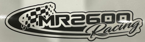 MR2600 Racing Logo Stickers - Small